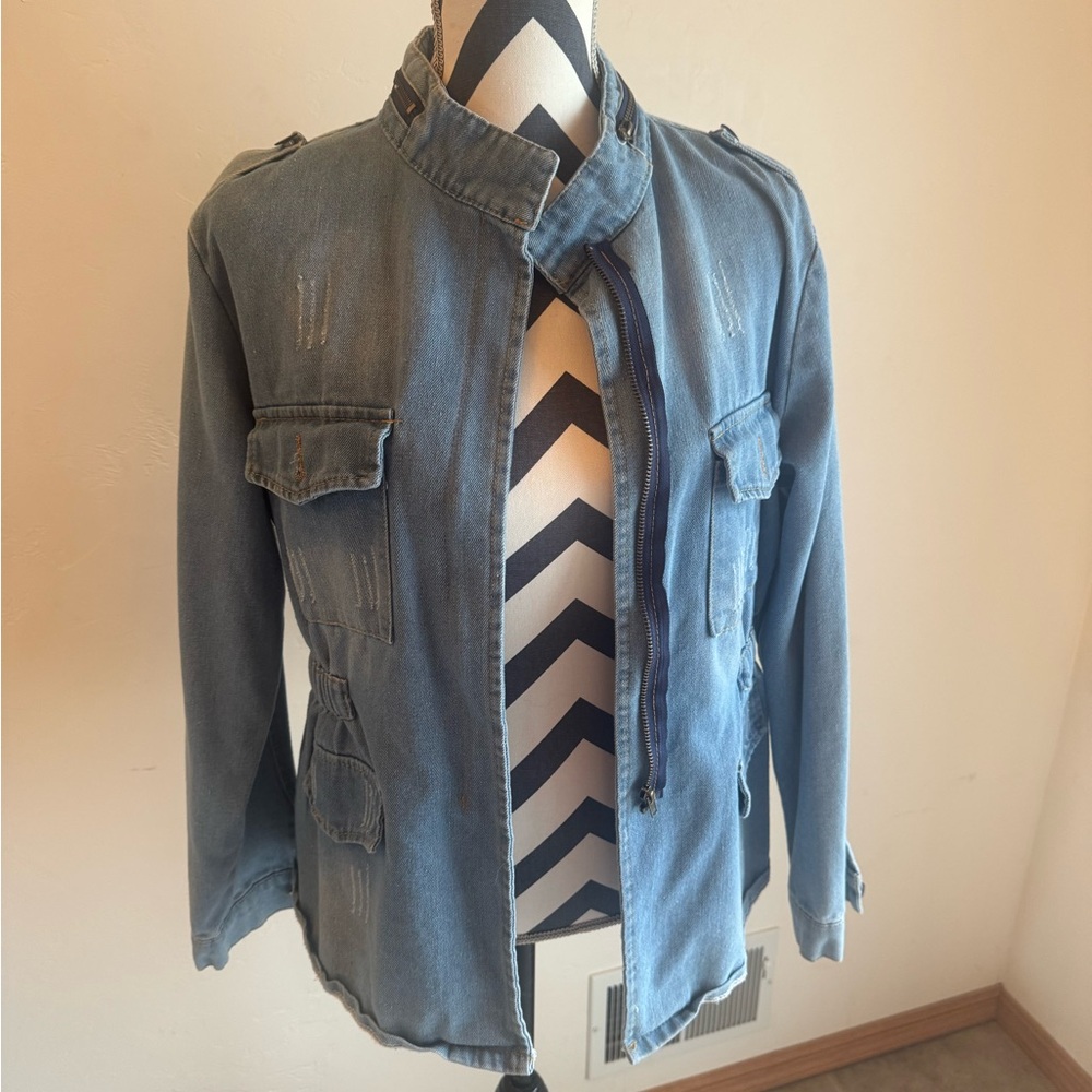 Stylish Blue Denim Jacket